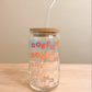 ombre coffee glass tumbler