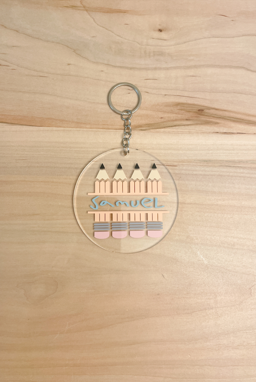 personalized keychain