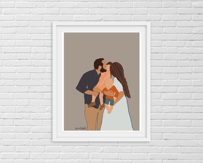 custom portrait illustration