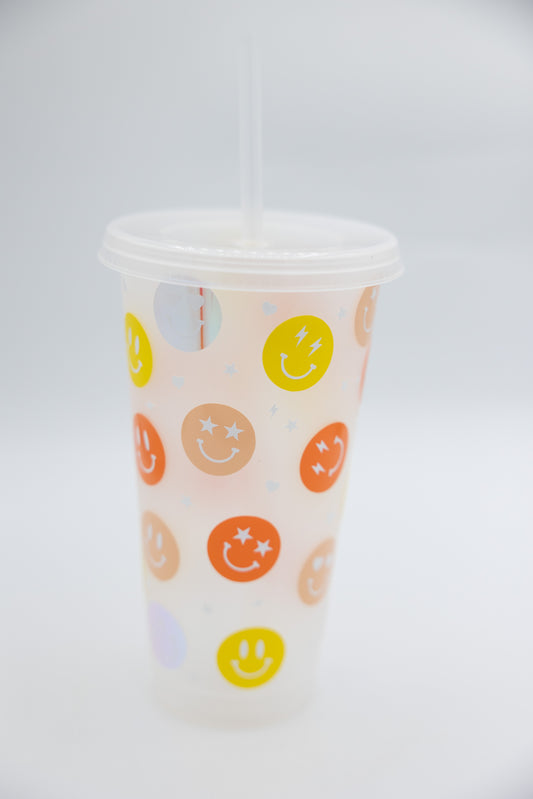 starstruck smiley tumbler