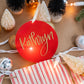 personalized acrylic ornament